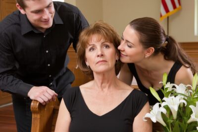 At my husband’s funeral, my daughter-in-law m0cked my dress. She had no idea who I was.